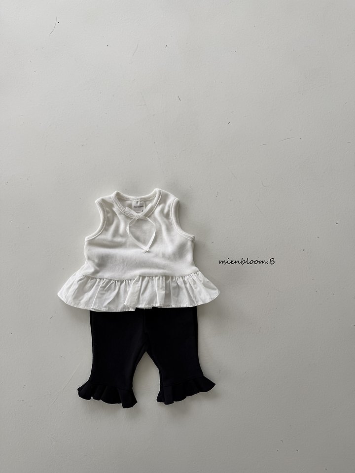 Mienbloom B - Korean Baby Fashion - #onlinebabyshop - Bebe Flare Pants - 5