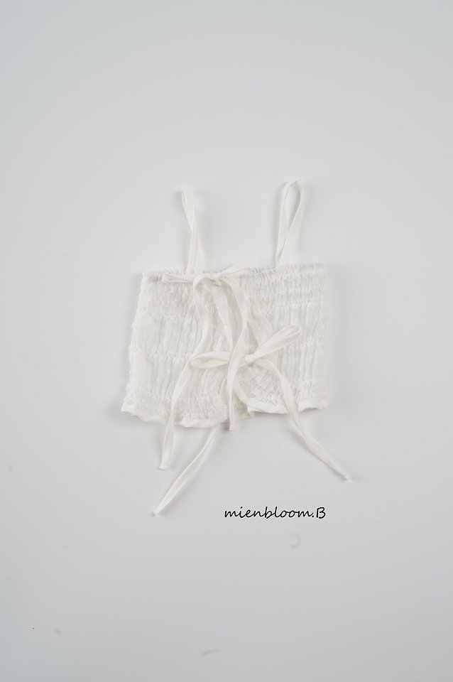 Mienbloom B - Korean Baby Fashion - #onlinebabyshop - Bebe Tencel Bustier - 11