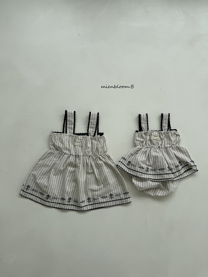 Mienbloom B - Korean Baby Fashion - #onlinebabyshop - Bebe Lauren Bloomer - 6