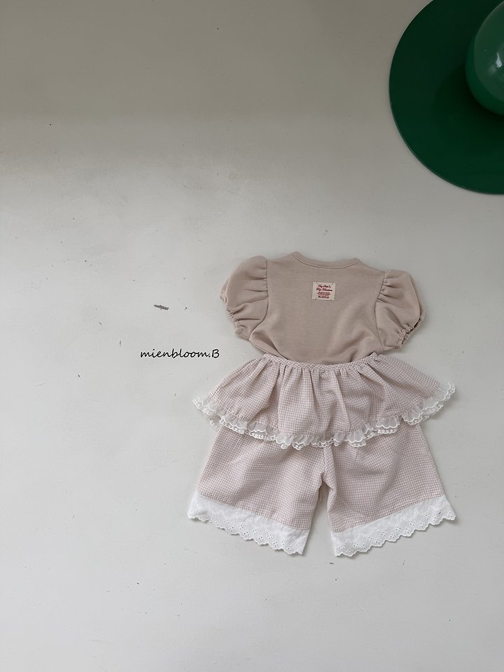 Mienbloom B - Korean Baby Fashion - #onlinebabyshop - Bebe Party Bear Tee - 8