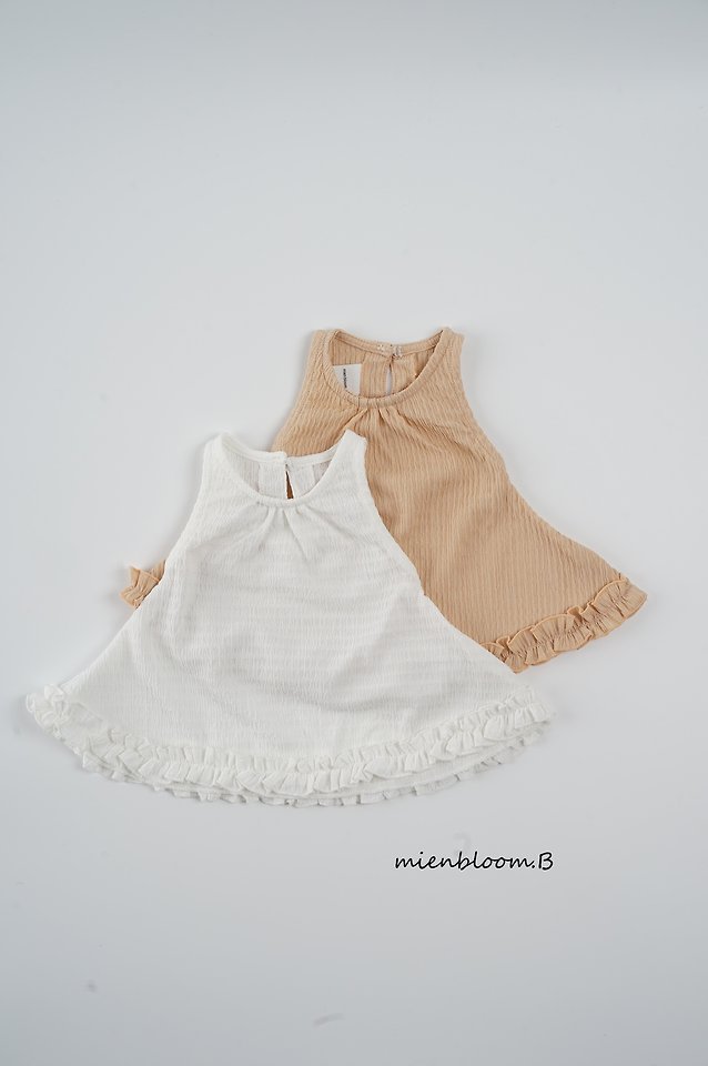Mienbloom B - Korean Baby Fashion - #smilingbaby - Bebe Easy Frill Blouse - 10