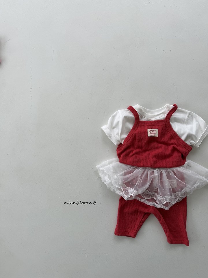 Mienbloom B - Korean Children Fashion - #Kfashion4kids - Kids Leaf Knit Pants - 9