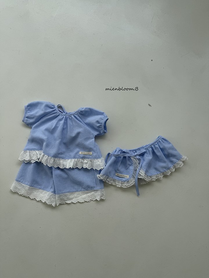 Mienbloom B - Korean Children Fashion - #prettylittlegirls - Kids Pure Check Pants - 4