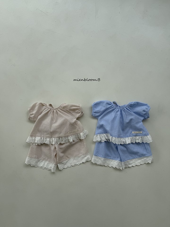 Mienbloom B - Korean Children Fashion - #childofig - Kids Pure Check Blouse - 2