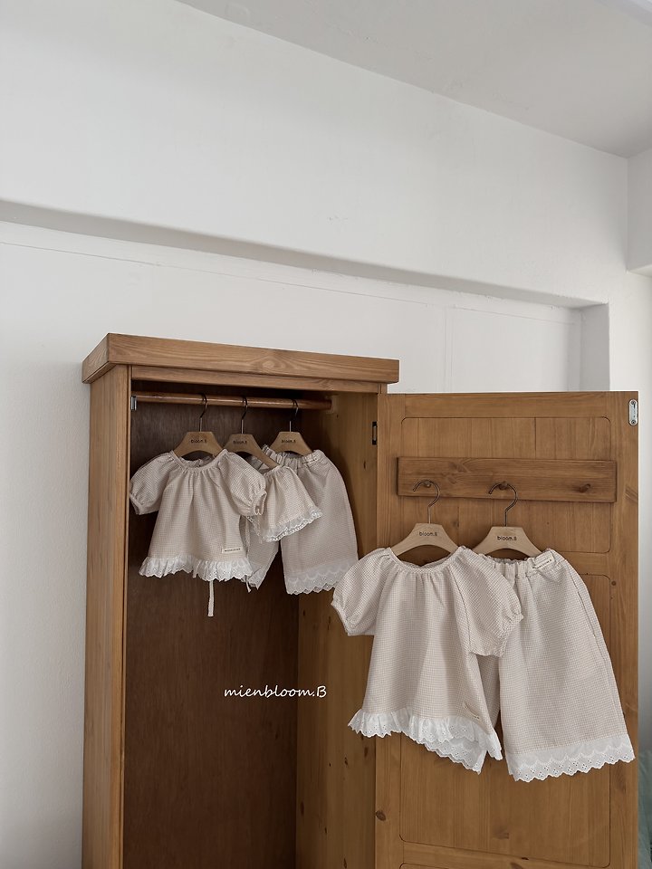 Mienbloom B - Korean Children Fashion - #childofig - Kids Pure Check Blouse - 3