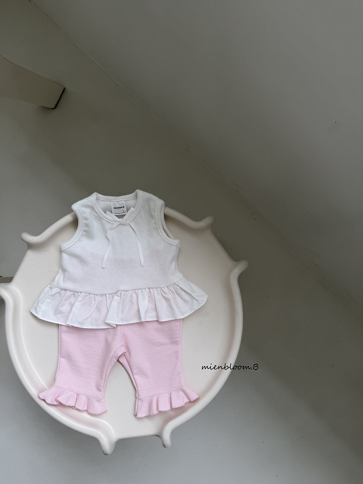 Mienbloom B - Korean Children Fashion - #childrensboutique - Kids Lua Ribbon Tee - 5