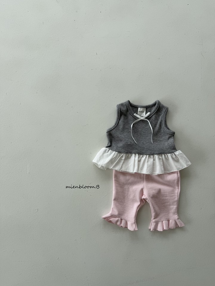 Mienbloom B - Korean Children Fashion - #designkidswear - Kids Lua Ribbon Tee - 6