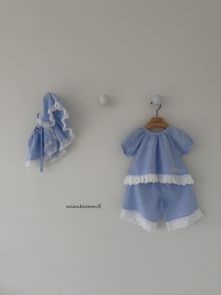 Mienbloom B - Korean Children Fashion - #discoveringself - Kids Pure Check Blouse - 6