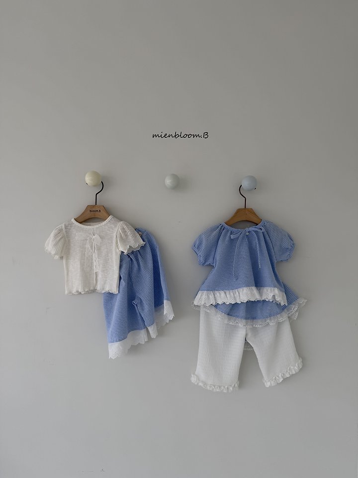 Mienbloom B - Korean Children Fashion - #fashionkids - Kids Pure Check Blouse - 7