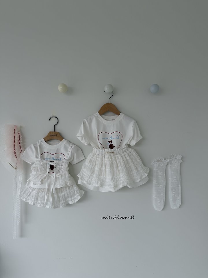 Mienbloom B - Korean Children Fashion - #fashionkids - Kids Tencel Skirt - 5