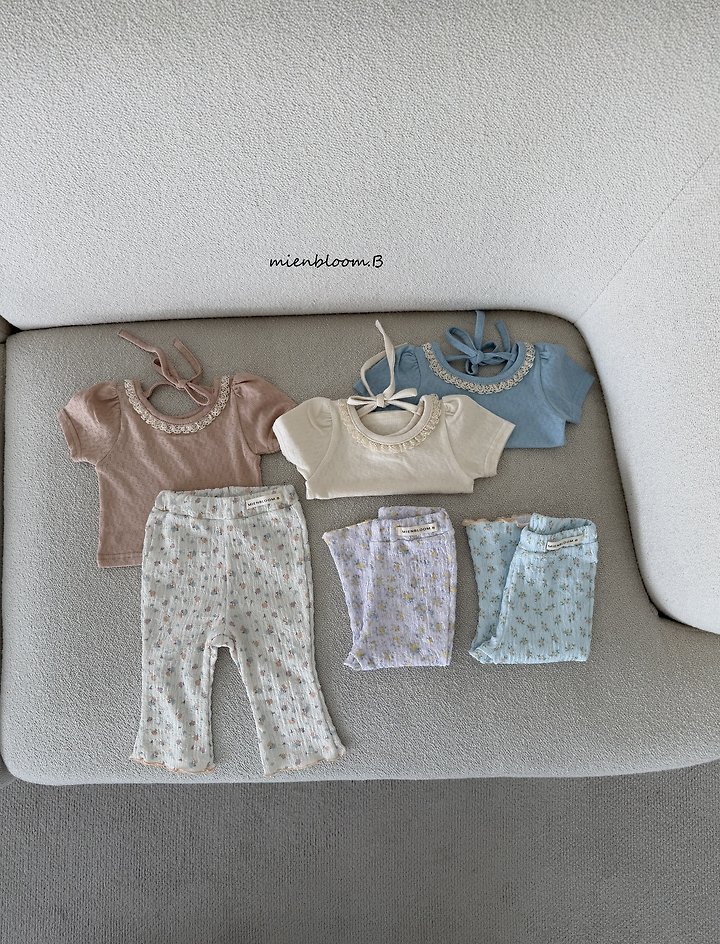 Mienbloom B - Korean Children Fashion - #discoveringself - Kids Rosy Tee - 4