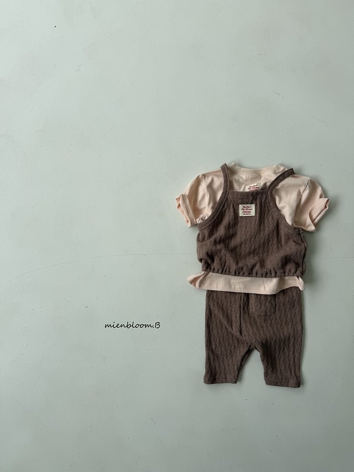 Mienbloom B - Korean Children Fashion - #fashionkids - Kids Leaf Knit Pants - 5
