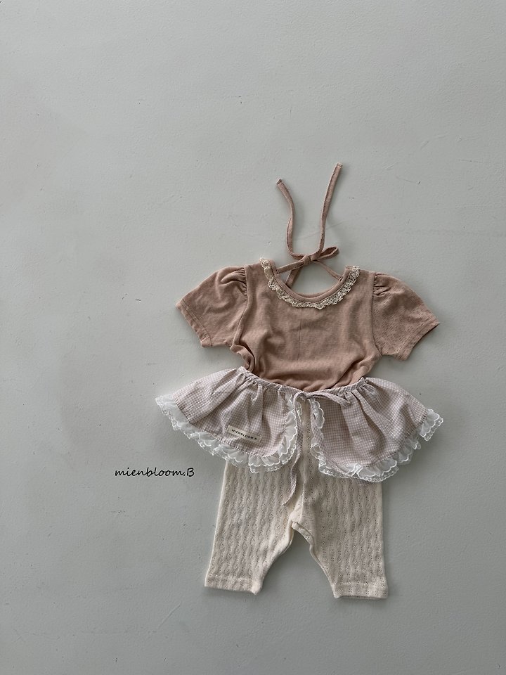 Mienbloom B - Korean Children Fashion - #kidsstore - Kids Leaf Knit Pants - 7