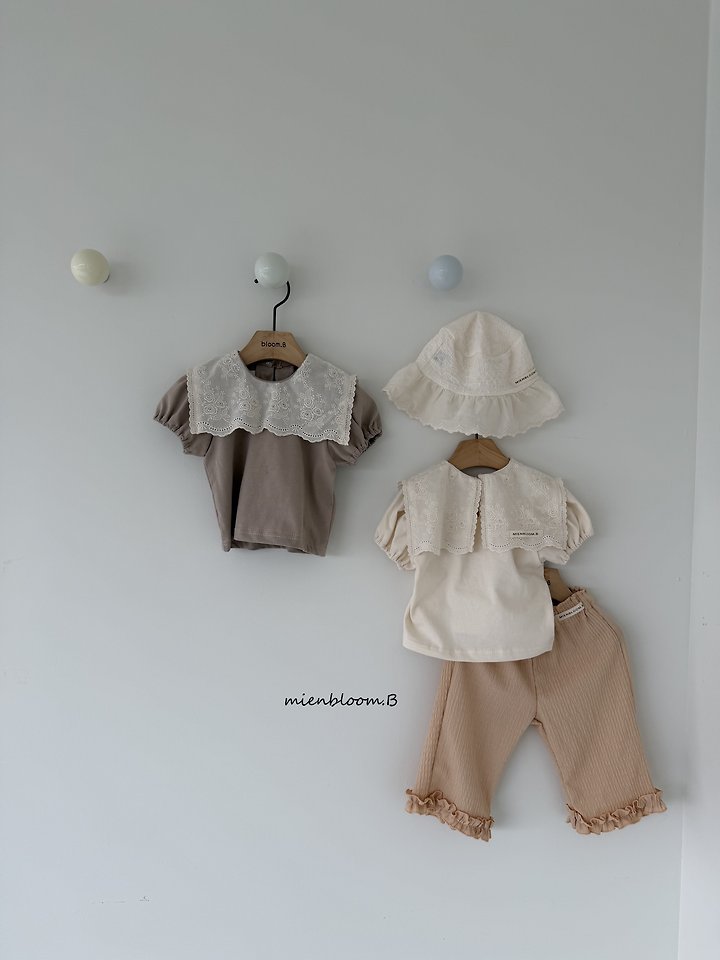 Mienbloom B - Korean Children Fashion - #kidsstore - Kids Easy Frill Pants - 4