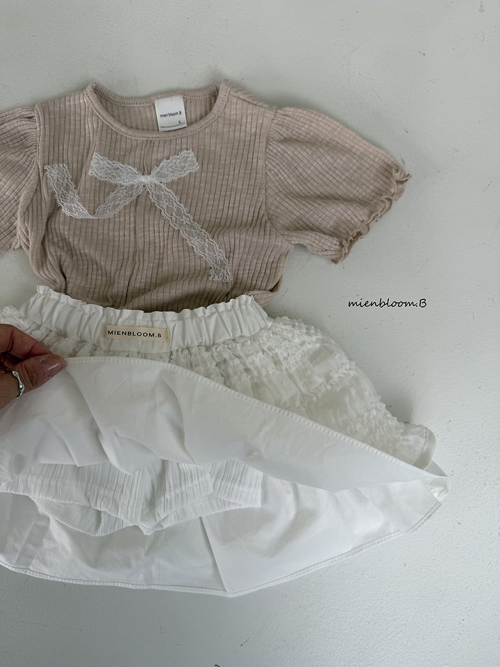 Mienbloom B - Korean Children Fashion - #kidzfashiontrend - Kids Tencel Skirt - 8