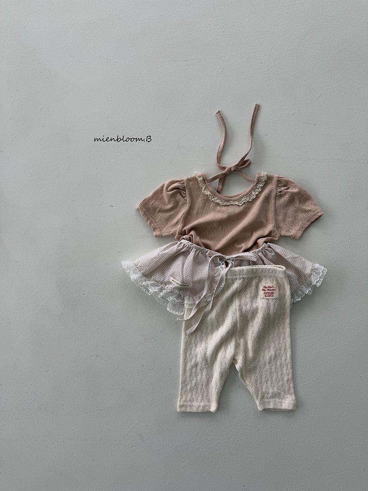 Mienbloom B - Korean Children Fashion - #kidzfashiontrend - Kids Leaf Knit Pants - 8