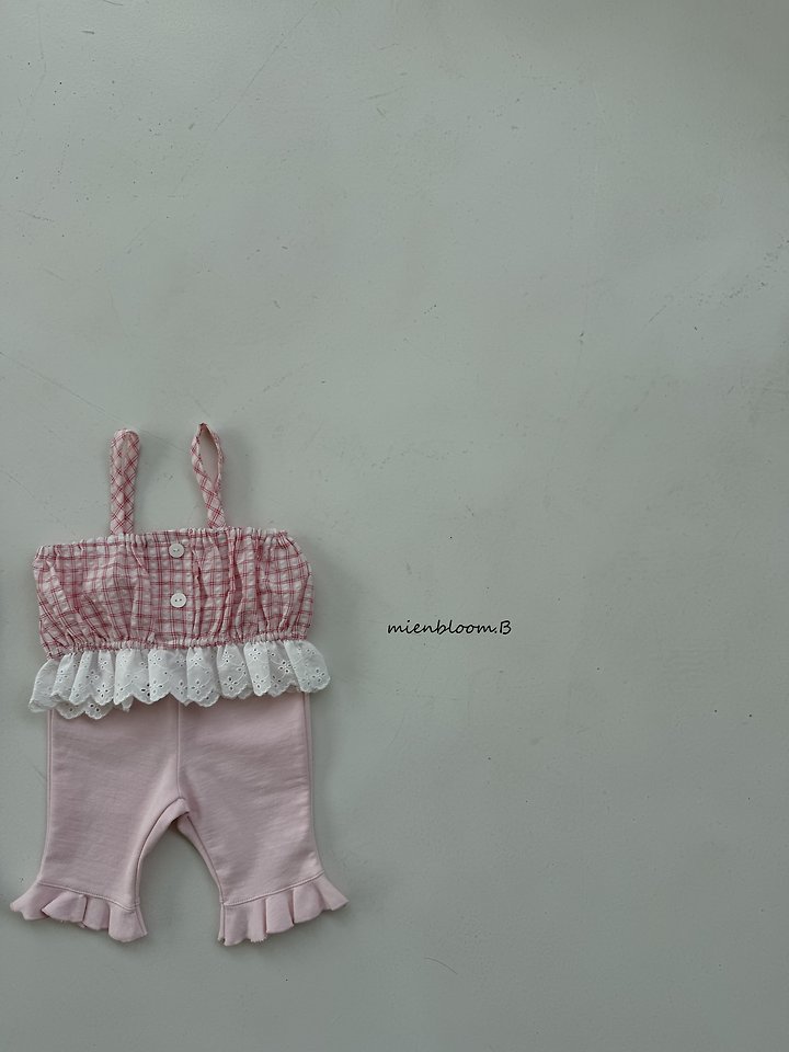 Mienbloom B - Korean Children Fashion - #littlefashionista - Kids Check Bustier - 11