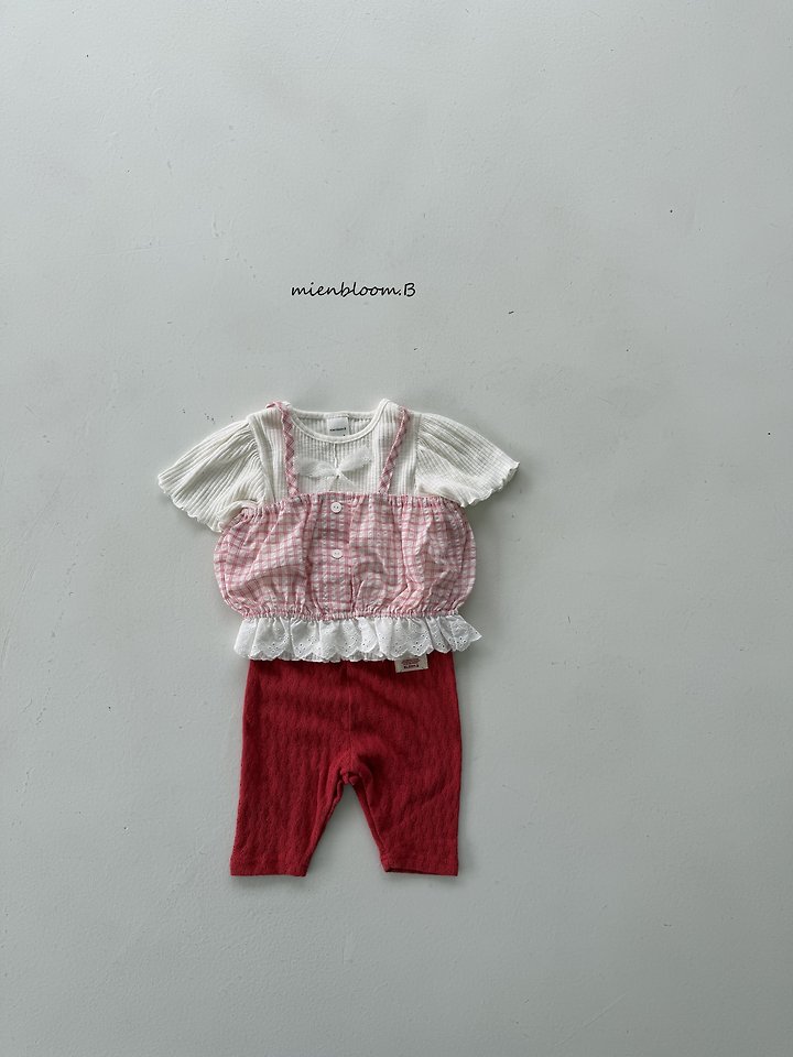Mienbloom B - Korean Children Fashion - #littlefashionista - Kids Leaf Knit Pants - 10