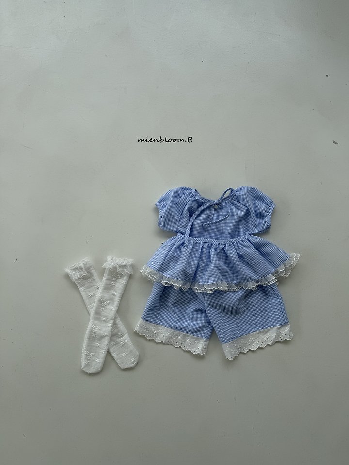 Mienbloom B - Korean Children Fashion - #prettylittlegirls - Kids Pure Check Pants - 3