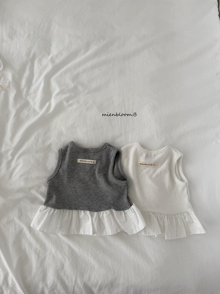 Mienbloom B - Korean Children Fashion - #prettylittlegirls - Kids Lua Ribbon Tee - 2