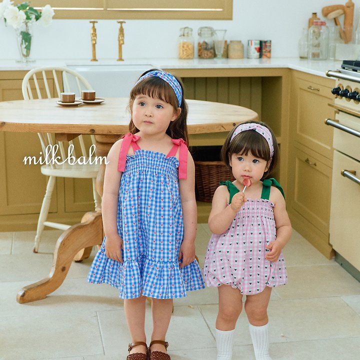 Milk Balm - Korean Baby Fashion - #babyboutique - Coco Smocking One-piece - 8