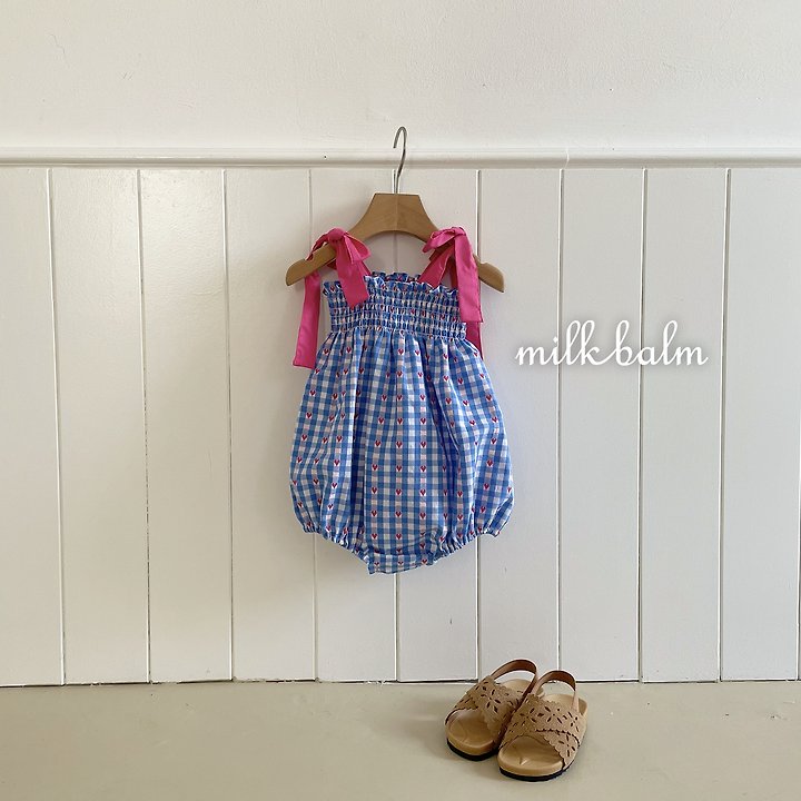 Milk Balm - Korean Baby Fashion - #babyboutique - Coco Smocking Suit - 7