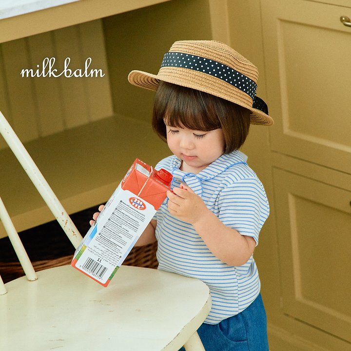 Milk Balm - Korean Baby Fashion - #smilingbaby - Sailor Short Sleeve Tee - 4