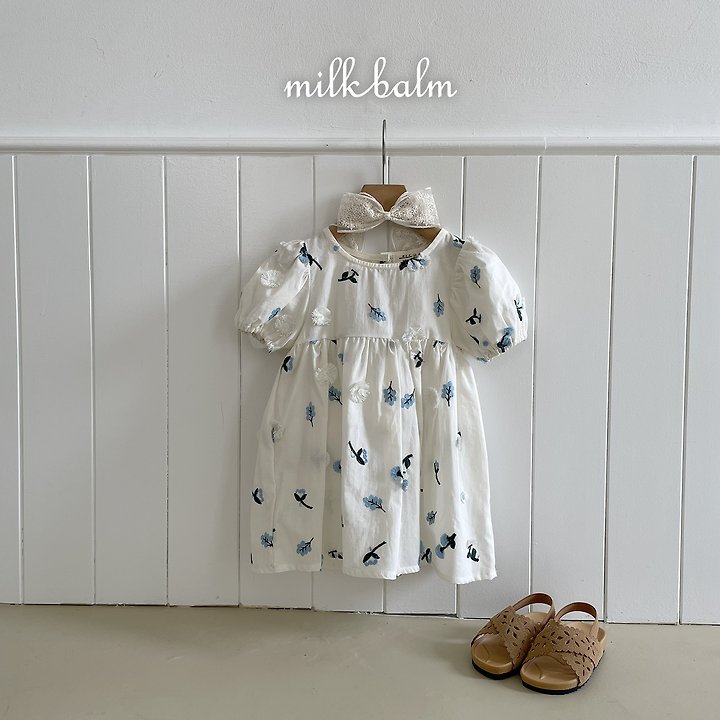 Milk Balm - Korean Baby Fashion - #babyboutique - Lillian One-piece - 4