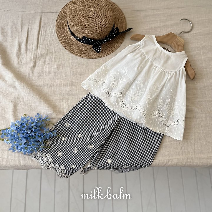 Milk Balm - Korean Baby Fashion - #babyboutique - Jenny Scallop Pants - 11