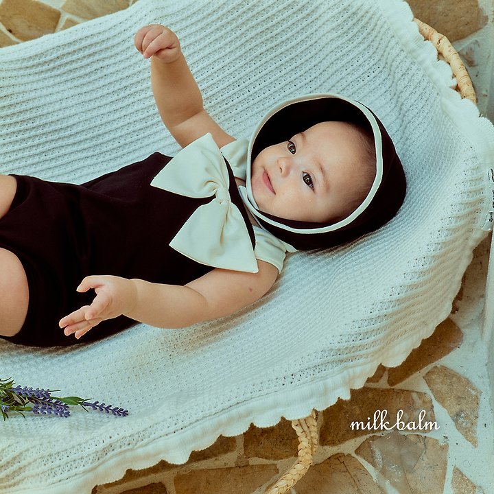 Milk Balm - Korean Baby Fashion - #babyboutique - Ribbon Swimsuit - 7