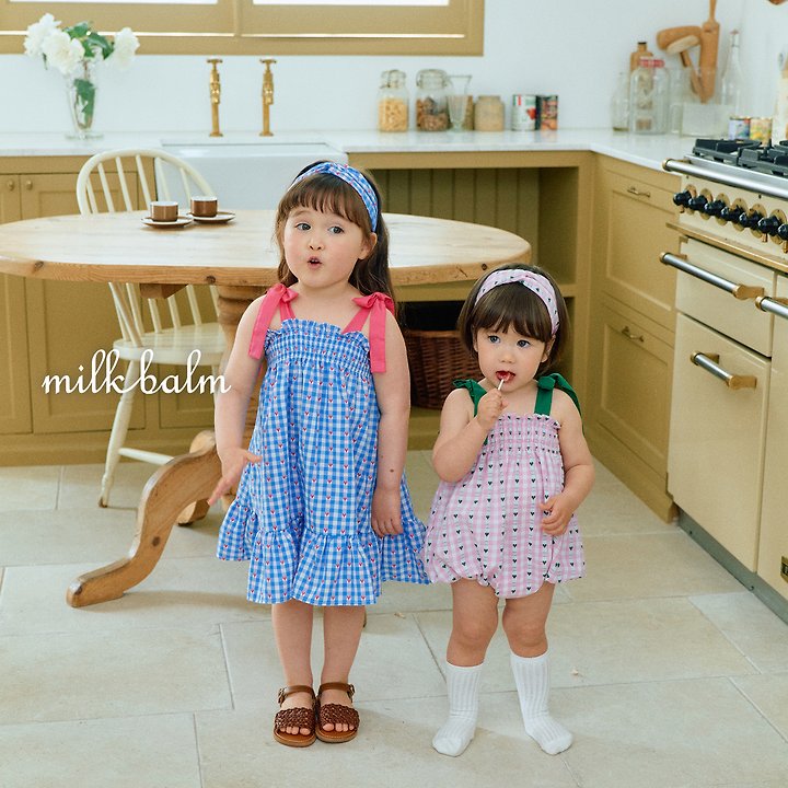 Milk Balm - Korean Baby Fashion - #babyboutiqueclothing - Coco Smocking One-piece - 9