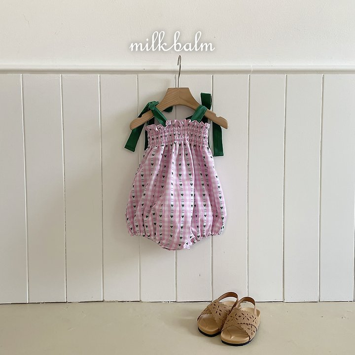 Milk Balm - Korean Baby Fashion - #babyboutiqueclothing - Coco Smocking Suit - 8