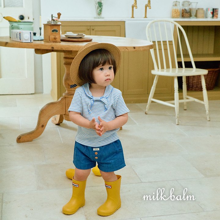 Milk Balm - Korean Baby Fashion - #babyboutiqueclothing - Sailor Short Sleeve Tee - 5