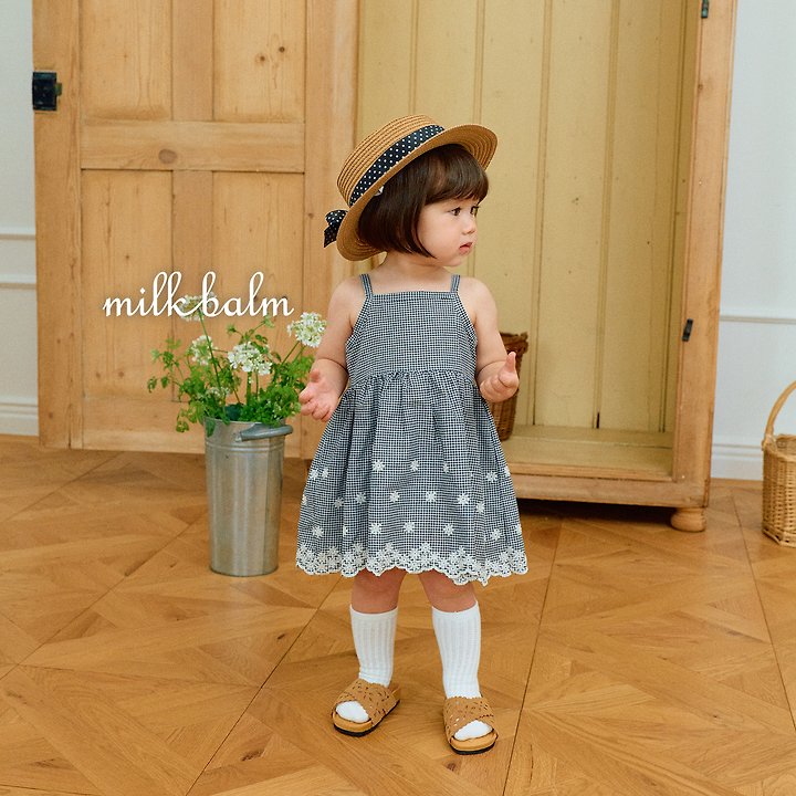 Milk Balm - Korean Baby Fashion - #babyboutiqueclothing - Jenny Scallop One-piece - 10