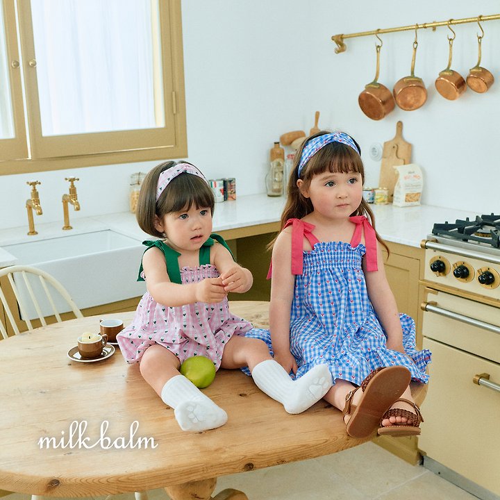Milk Balm - Korean Baby Fashion - #babyclothing - Coco Smocking Suit - 9