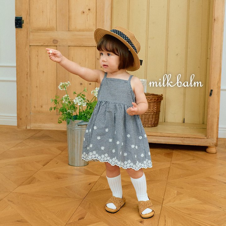Milk Balm - Korean Baby Fashion - #babyclothing - Jenny Scallop One-piece - 11