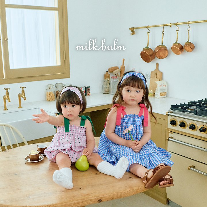 Milk Balm - Korean Baby Fashion - #babyfashion - Coco Smocking Suit - 10