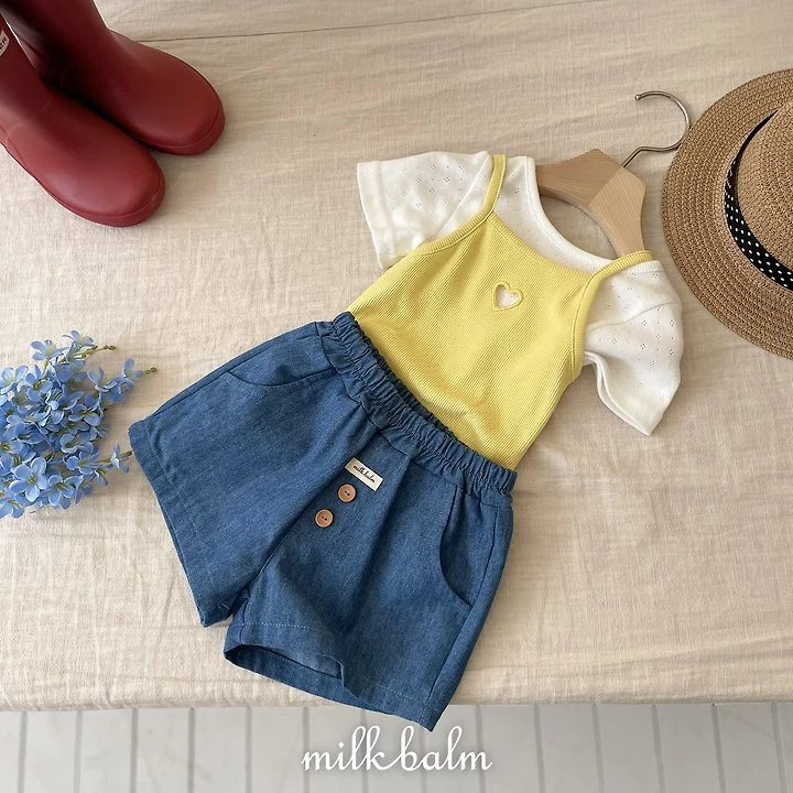 Milk Balm - Korean Baby Fashion - #babyfashion - Eloy Denim Shorts - 9