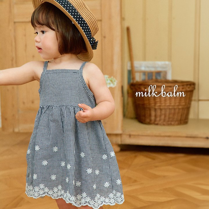 Milk Balm - Korean Baby Fashion - #babyfashion - Jenny Scallop One-piece - 12