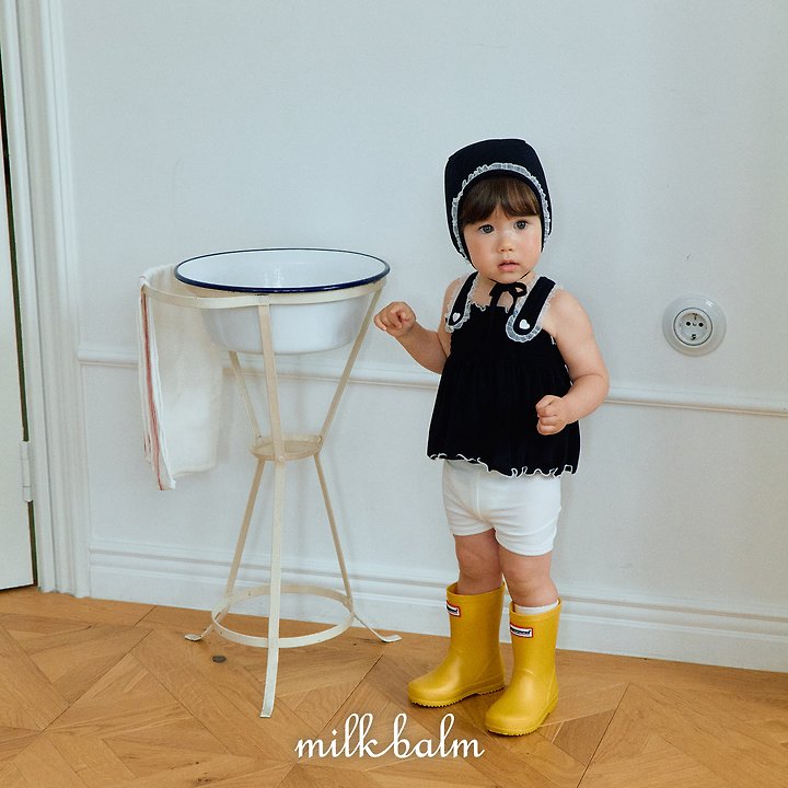 Milk Balm - Korean Baby Fashion - #babyfashion - Bella Smocking Swimsuit Set (Top+Bottom) - 8