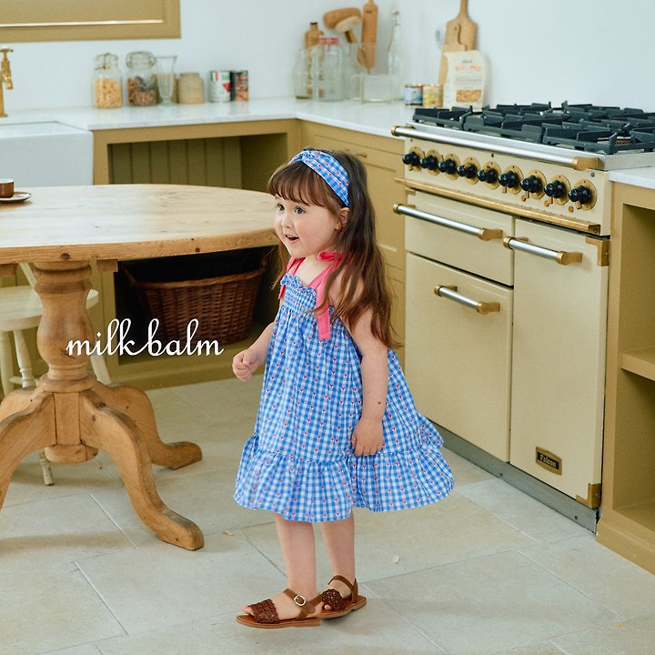 Milk Balm - Korean Baby Fashion - #babyfever - Coco Smocking One-piece - 12