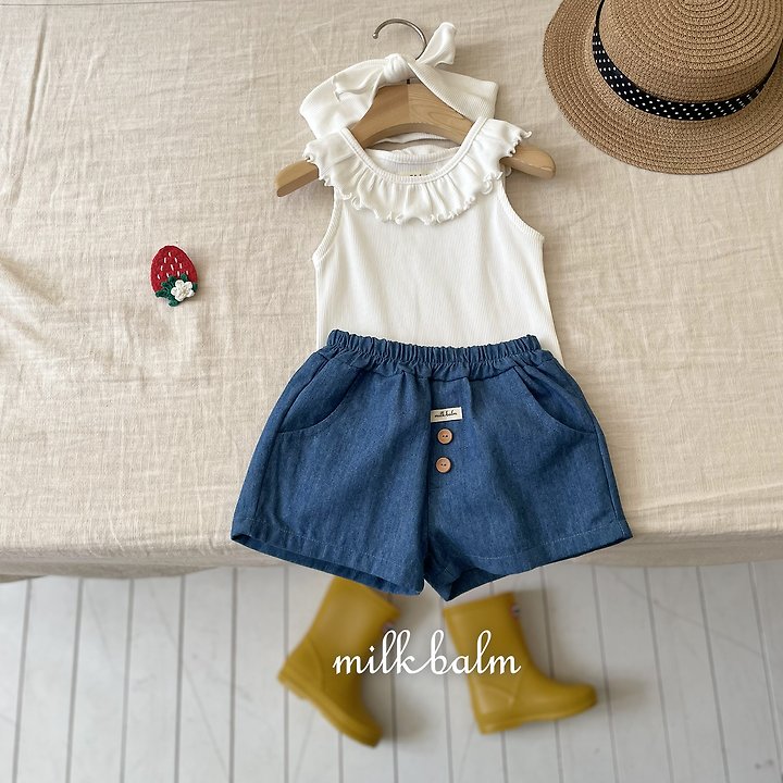 Milk Balm - Korean Baby Fashion - #babyfever - Jenny Frill Tee - 7
