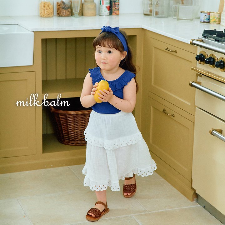 Milk Balm - Korean Baby Fashion - #babyfever - Pure Punching Skirt
