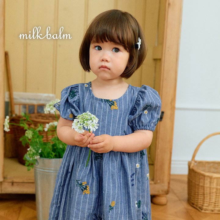 Milk Balm - Korean Baby Fashion - #babyfever - Provence One-piece - 12