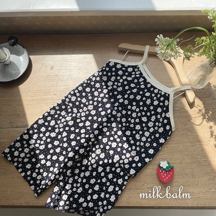 Milk Balm - Korean Baby Fashion - #babygirlfashion - Hwasa Pleated Set-up - 5