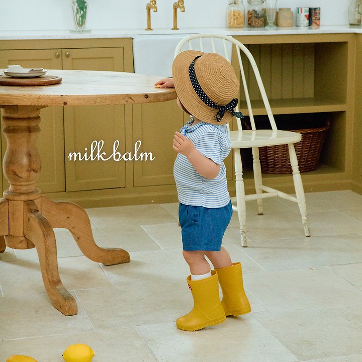 Milk Balm - Korean Baby Fashion - #babylifestyle - Sailor Short Sleeve Tee - 10