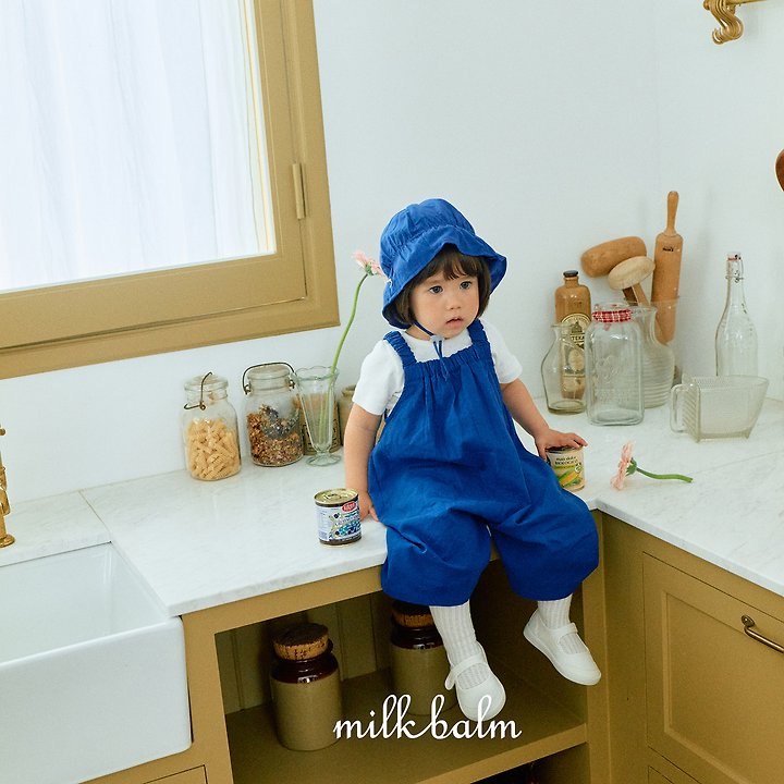 Milk Balm - Korean Baby Fashion - #babylifestyle - Eloy Overalls