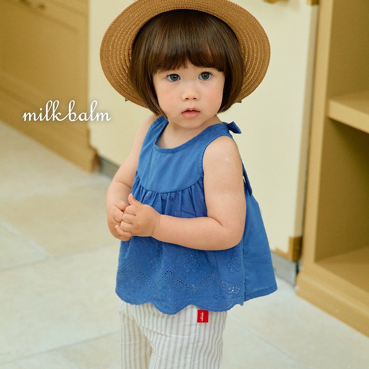 Milk Balm - Korean Baby Fashion - #babylifestyle - Jenny Lace Blouse