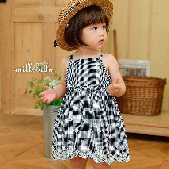 Milk Balm - Korean Baby Fashion - #babyoninstagram - Jenny Scallop One-piece