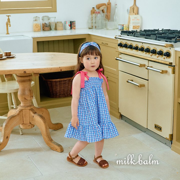 Milk Balm - Korean Baby Fashion - #babyootd - Coco Smocking One-piece